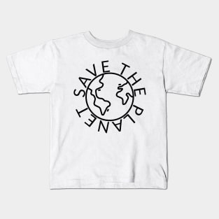 Save The Planet Kids T-Shirt